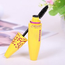 마스카라 1pc 마스카라 두꺼운 슬림 컬리 방수 땀 방지 메이크업 마스카라 속눈썹 확장 여성 뷰티 메이크업 도구 화장품, 1개