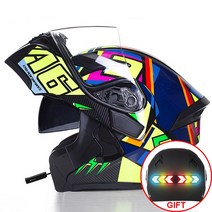새로운 오토바이 헬멧 블루투스 호환 Motos 더블 바이저 플립 업 카스코 레이싱 헤드 기어 Casque Capacete, 07 Q7_02 L