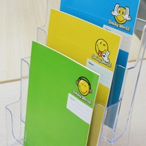 카탈로그꽂이 파일거치대 파일 카타로그 서류정리 3단