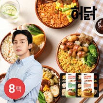 [허닭] 다이어트 도시락 210g 4종 8팩, 01.다이어트 도시락 김치잡곡볶음밥 8팩, 8개, 선택:01.다이어트 도시락 김치잡곡볶음밥 8팩