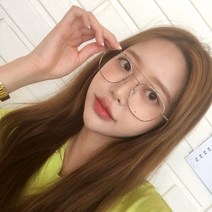 스타일자키 남녀공용 메탈 보잉 빈티지 안경테 (5color)