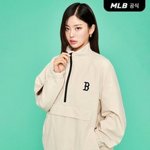 MLB 베이직 미디움 로고 아노락 BOS (L.Beige) 205035