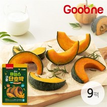 [굽네몰] [굽네] 아이스 구운 단호박 100g 9팩, 선택:아이스 구운 단호박 9팩_CD03
