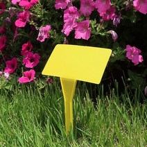 플라스틱 T라벨 5번 식물이름표 푯말 네입텍 화분