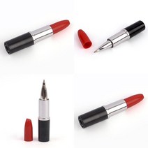 립스틱볼펜 소형볼펜 휴대용펜 인싸학용품 재밌는선물, 기본