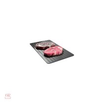 냉동 식품 고기 과일 접시 블랙 알루미늄 소재 보드 주요 가전 제품 1 개, 한개옵션0