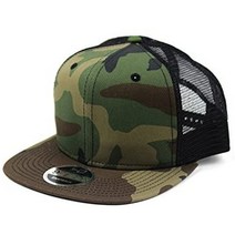 뉴에라 스냅백 메쉬 캡 플랫