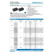MORNSUN F242S2WR2 DCDC 전원 모듈 24V 2W 전압 3KV, 0 F242S2WR2_0 2W