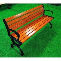 공원 의자 야외 벤치 정원 테라스 옥외용 흡연실 옥상, 120x40x73cm(등받이)