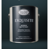 클래식 화이트 DEHW08 고강도 오염 및 스크레치 방지 수성 무독성 무광페인트 던에드워드페인트 익스퀴짓, 약 19리터