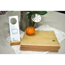 빈공책 (10권)_ 무지노트 재생지공책 친환경공책 실제본