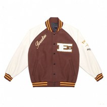 바시티자켓 야구점퍼 남자 대표팀 유니폼 재킷 패치 워크 긴 소매 싱글 브레스트 힙 팝 폭탄 코트 자수 캐주얼 Streetwear