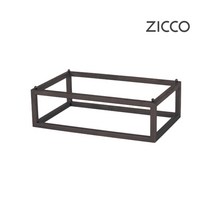 ZICCO 지코 멜라민 옐로우 우드 느낌 플레이팅 트레이 스탠드 초밥 스시 홈 카페 베이커리 진열 치즈보드 식기, 1개, 07)낮은 직사각 스탠드 소형 1호