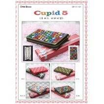 큐피트5 -지퍼지갑 십자수패키지, 레드