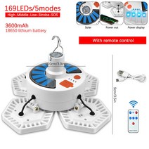 충전식감성랜턴 캠핑조명 감성랜턴충전식LED 루메나랜턴 야외 캠프낚시 파티를 위한 태양열usb 충전식169led 태양광 랜턴이 있는 접이식 캠핑 라이트 랜턴 방수 램프, 169led 5 모드 b3