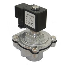 배관 밸브 솔레노이드 펄스 밸브 DMF-Z-25 24V G1 인치 2 웨이 직각 전기 자기, 한개옵션0