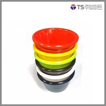 대명멜라민 미색 - 멜라민 잼볼 원형 (국내생산 멜라민 흰그릇 하얀그릇 업소용그릇), DM-4, 연두