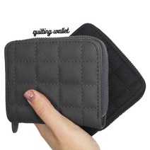 5myshop_퀄팅반지갑 패션 여성 여자 미니 친구선물 용_5myshop