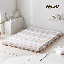 느웰 천연라텍스 토퍼 매트리스 템포 7.5cm/K