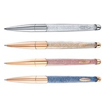 스와로브스키 정품 크리스탈라인 노바볼펜 1.0mm, 화이트, 화이트