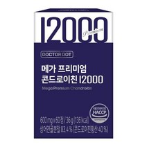 닥터닷 프리미엄 콘드로이친 12000, 60정 x 1개