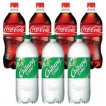 코카콜라 1.25L 6페트 + 칠성사이다 1.25L 6페트