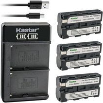 카스타 3팩 배터리 블랙매직 디자인 포켓 시네마 카메라 6K Pro 캐논 EF 호환 LKD2 USB 충전기, 1Charger+3Batteries