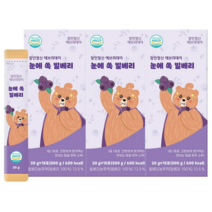 100% 오스트리아산 눈에 쏙 빌베리 젤리, 20g, 45포