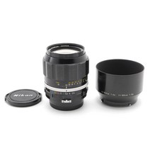니어 민트 니콘 NIKKOR-P 오토 105mm f/2.5 후드 전면 캡 후면 캡 Nikon