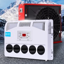 차량용 대형 화물차 탑차 스마트 전동 무시동 에어컨 캠핑카 트럭 컨버터블 에어컨, 1. 24V