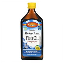 칼슨랩스 노르웨이산 오메가3 레몬맛 1600mg 500ml 100일분 1통, 1개, 기본