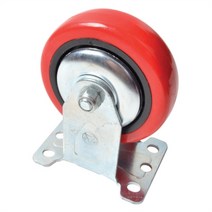 고정형 중량 캐스터 48mm MH2040 (바퀴폭48mm 4인치 고정형), 1개