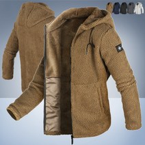 포커스코리안 남자점퍼 기모 후리스 PS뽀글이 양털 후드집업