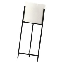 THE VEDO SHOP 벽 장식 컨테이너-다육 꽃 사무실 및 홈 디스플레이 장식을위한 세라믹 철 아트 꽃병-S/M/L, 블랙 M