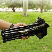 에어스트롤 초경량 휴대용 등산 의자, 블루페인팅 패턴, 1개, 블루페인팅 패턴