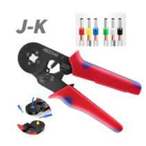 (제이케이) 펜홀압착기 6-4A 사각 0.06-10mm 페놀 펜홀 페롤 단자 핀터미널 단자 커넥터, 1개