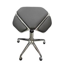 새들체어 높이조절 네일샵 승마형 작업 의자, B. 다크그레이, 1개