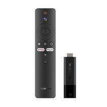 Xiaomi-Mi TV 글로벌 안드로이드 쿼드 코어 돌비 DTS HD 1GB RAM 8GB 구글 어시스턴트 넷플릭스, 7.EU Plug - Mi TV Stick 4K, 없음