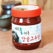 [제주꺼우다] 제주 물마루된장학교 부정선님의 유기농 감귤고추장1kg 500g 유기농된장kg 1kg 500g(유기농인증 전통식품인증 식품), 유기농된장1kg, 1개, 1kg