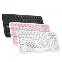 아이노트 X-KEY 38BT 블루투스 키보드 멀티페어링, 핑크