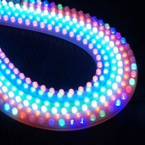 LED바 문어발 면발광 화장대 드레스룸 조명 자취생 주방 인테리어소품 펜션, 레드LED 120CM(120발)