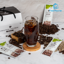 이너푸드 레몬밤 콜드브루 원액 22ml 30포 1box 더치커피 액상 파우치 다이어트커피 명절 부모님 선물