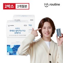 [유통기한23년7월][하루틴]루테인 알티지오메가3 550mg 2개월, 없음