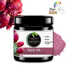 백년초 가루 100g 국산 손바닥 선인장 열매 분말, 1