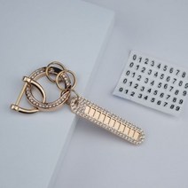 1+1 커플 키케이스 호환 기아 세도나 그랜드 카니발 쏘렌토 L 스마트 키 케이스 커버 TPU 포브 홀더 프로텍터 키체인 액세서리 버튼, golden number card