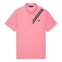 힐크릭 남성골프티셔츠 사선포인트TSPINK 1HCTSM2401PI