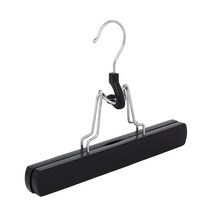 UPW120984다용도 두꺼운 하의 걸이2p 옷걸이 자국없는 바지 23cm 치마, 1