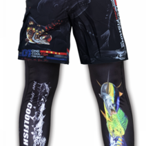 빅사이즈 블랙 로고 여름 반팔 반바지 레깅스 세트 낚시복 자외선차단 하계 통기성 속건성