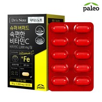 팔레오 슈퍼 버퍼드 속편한 비타민C 1박스, 상세 설명 참조, 단일옵션