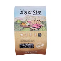 기력회복 당뇨예방 오리 연어 수제 반려견 사료 1kg